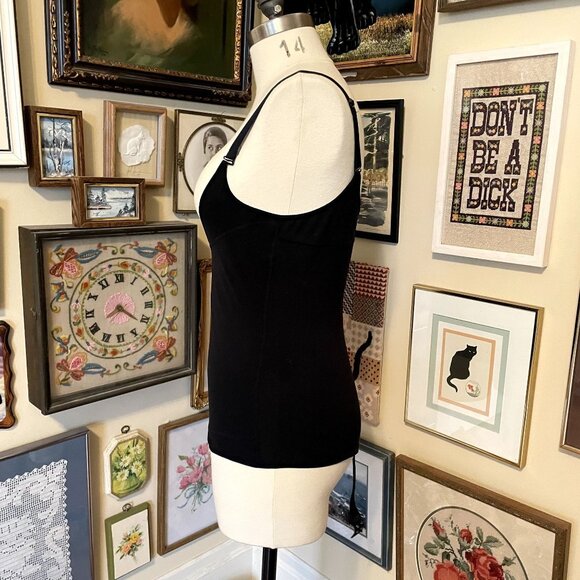 SHAPERX Black Tummy Control Body Shaper Thong Bodysuit Shapewear for Women 2X - Picture 3 of 9